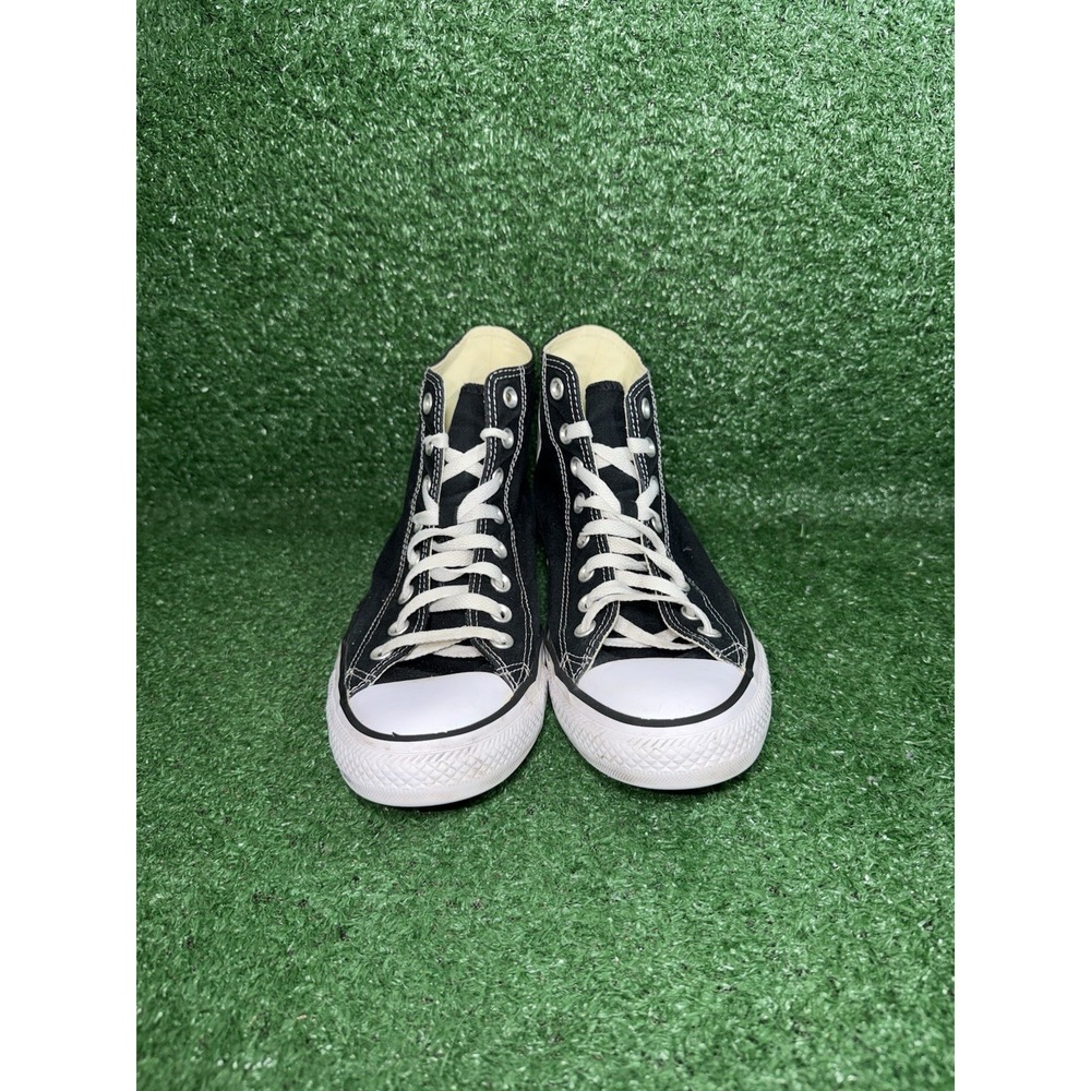 Converse Shoes Womens Size 10 Chuck Taylor All Star High Top Black White Sneaker - Picture 6 of 11